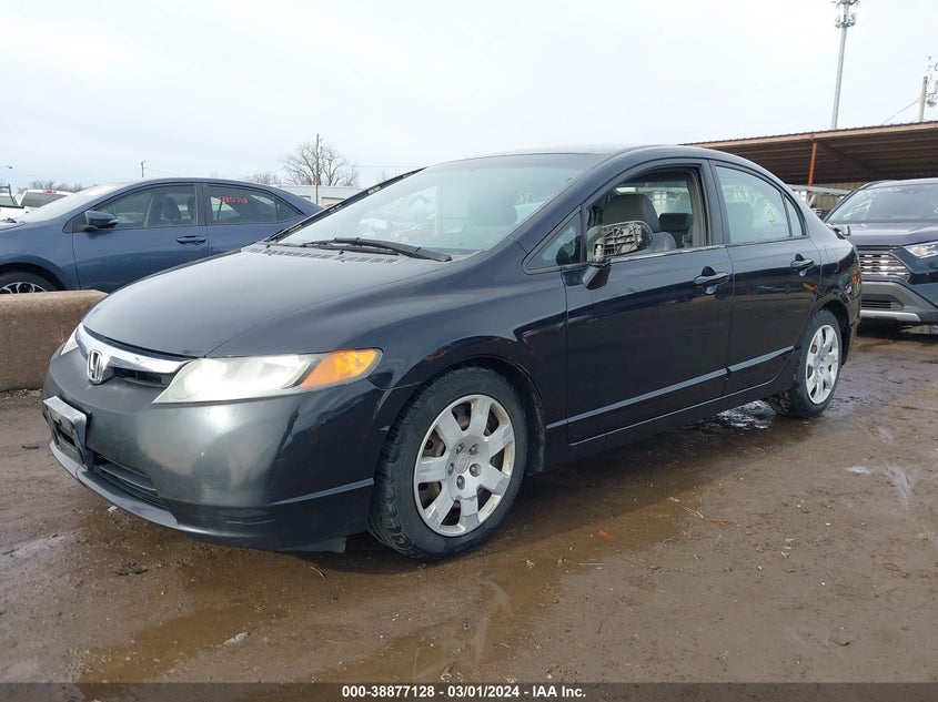 2007 HONDA CIVIC VIN: 1HGFA16537L043323