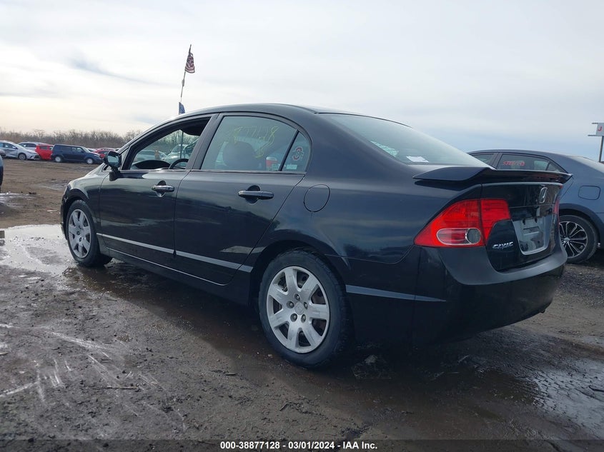 2007 HONDA CIVIC VIN: 1HGFA16537L043323