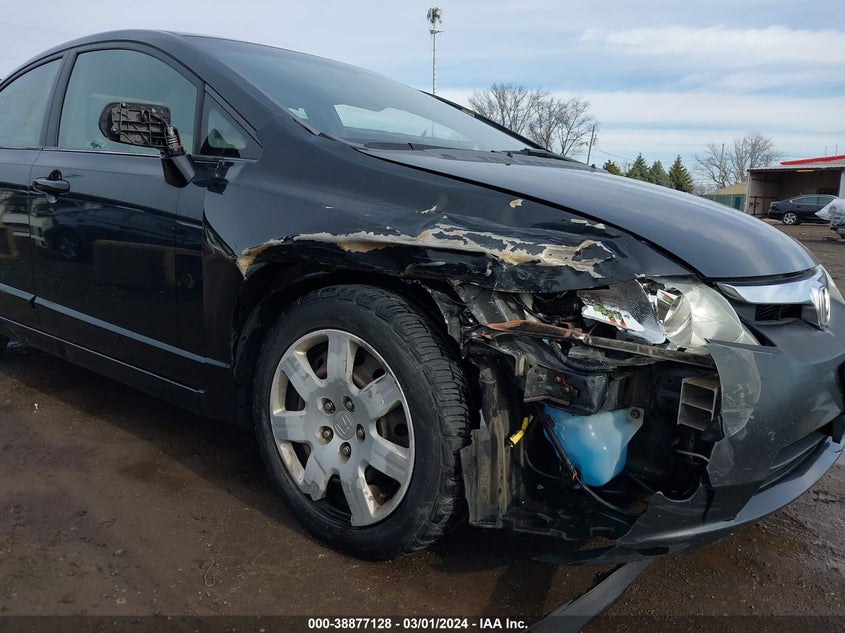 2007 HONDA CIVIC VIN: 1HGFA16537L043323