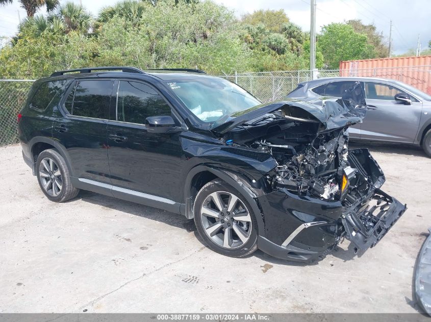 2023 Honda Pilot Awd Elite VIN: 5FNYG1H85PB045042 Lot: 38877159