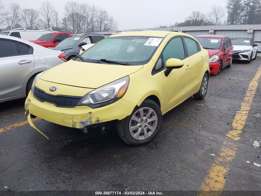 2016 KIA RIO LX - KNADM4A37G6561662
