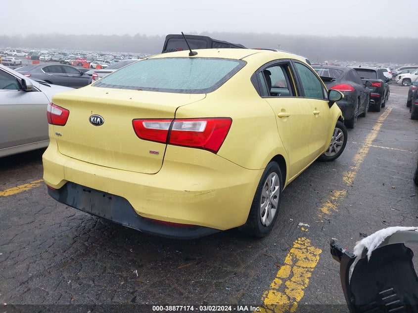 2016 KIA RIO LX - KNADM4A37G6561662