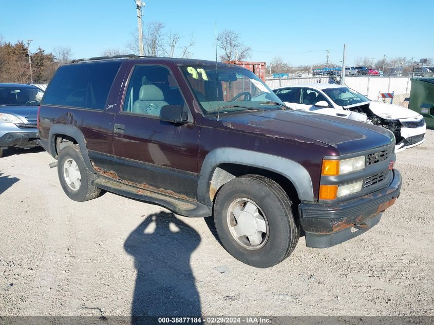 1997 Chevrolet Tahoe VIN: 3GNEK18R6VG132103 Lot: 38877184