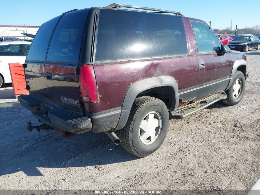 1997 Chevrolet Tahoe VIN: 3GNEK18R6VG132103 Lot: 38877184