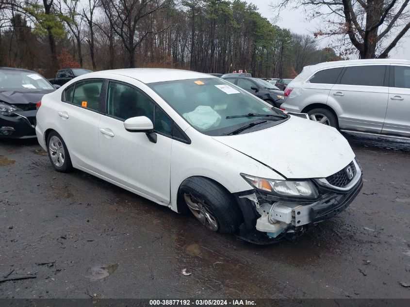 2014 Honda Civic Lx VIN: 2HGFB2F53EH510916 Lot: 39201306