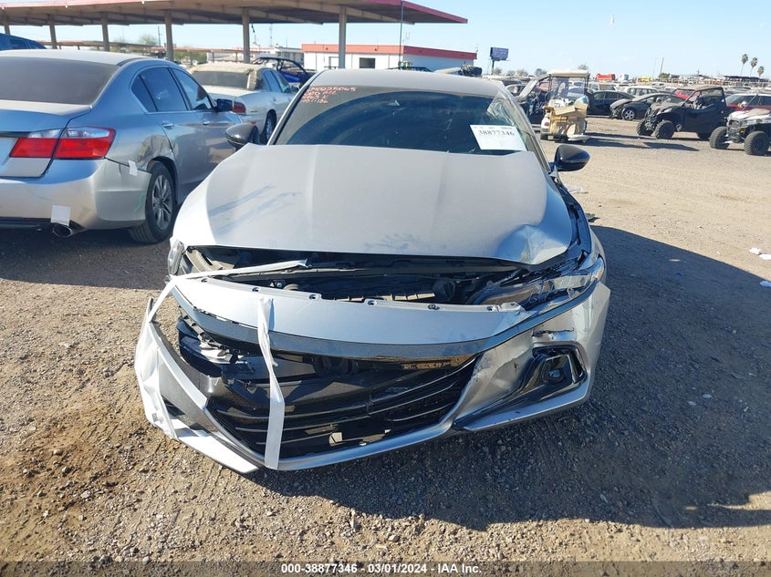 VIN 1HGCV3F24NA024863 2022 HONDA ACCORD HYBRID SPORT
