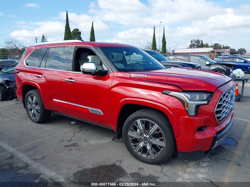 2023 Toyota Sequoia Capstone VIN: 7SVAAABA1PX015255 Lot: 38877566