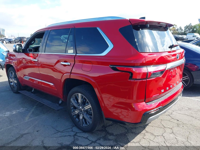 2023 Toyota Sequoia Capstone VIN: 7SVAAABA1PX015255 Lot: 38877566