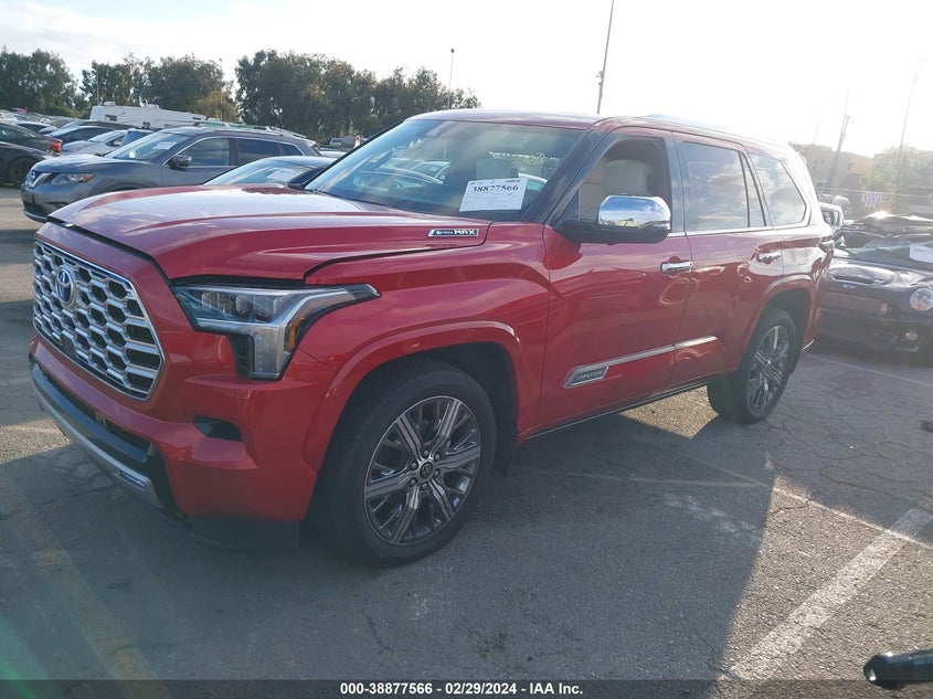 2023 Toyota Sequoia Capstone VIN: 7SVAAABA1PX015255 Lot: 38877566