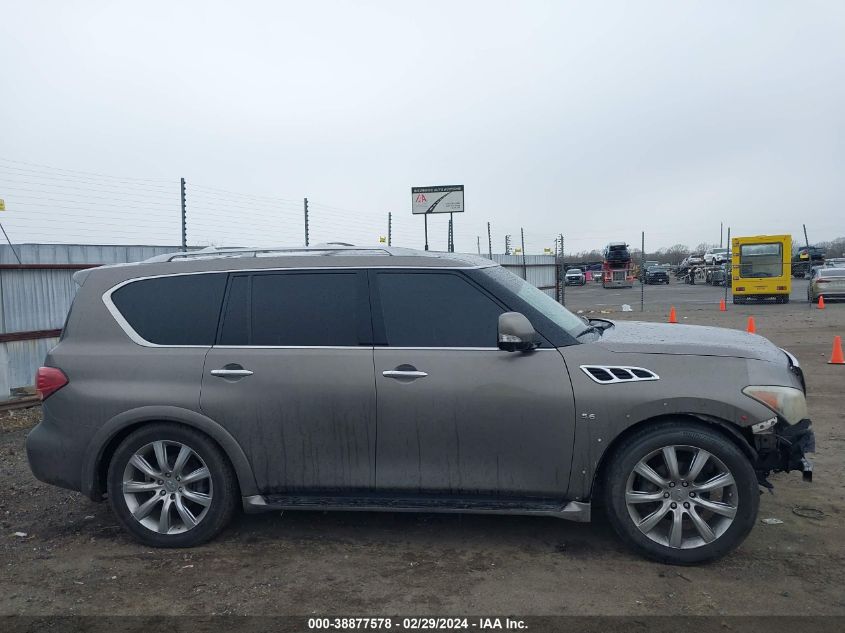 2014 Infiniti Qx80 VIN: JN8AZ2NE6E9067896 Lot: 38877578