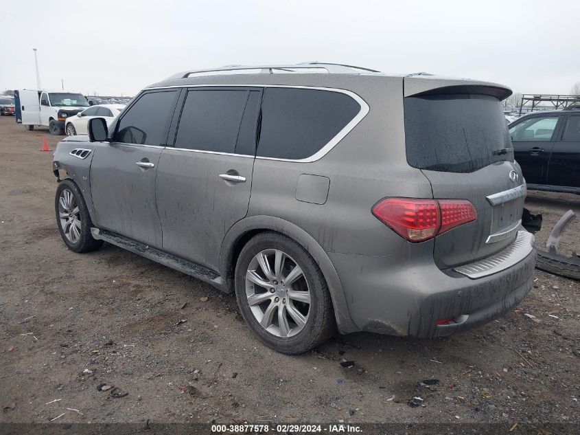 2014 Infiniti Qx80 VIN: JN8AZ2NE6E9067896 Lot: 38877578