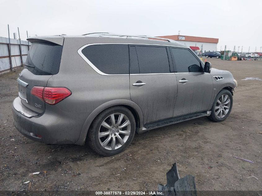 2014 Infiniti Qx80 VIN: JN8AZ2NE6E9067896 Lot: 38877578