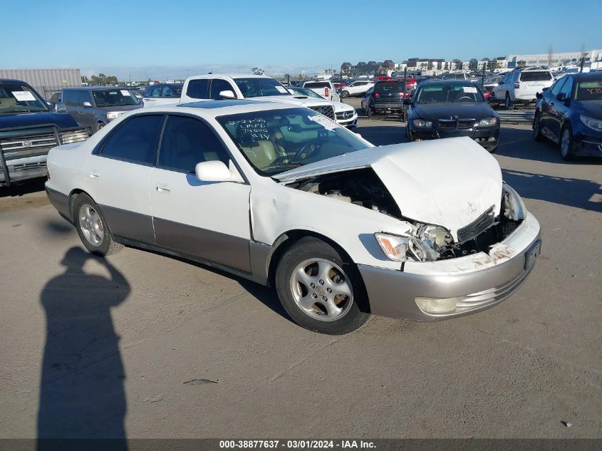 1999 Lexus Es 300 VIN: JT8BF28G5X0174000 Lot: 38877637