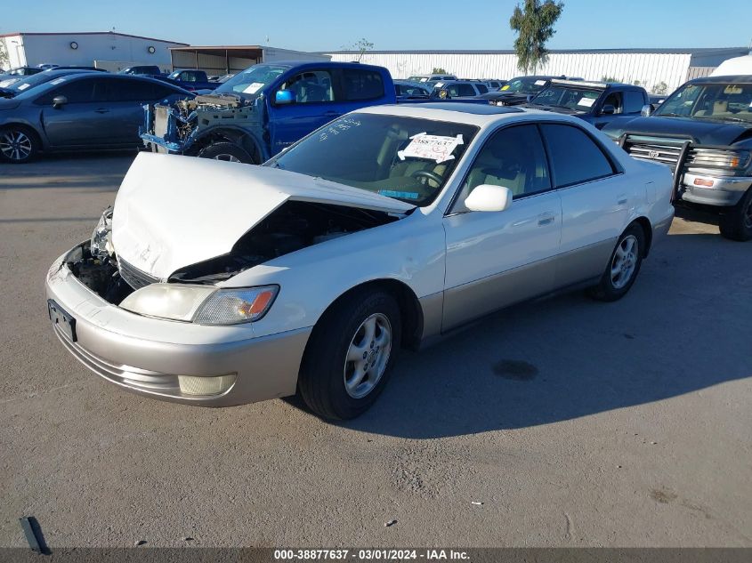 1999 Lexus Es 300 VIN: JT8BF28G5X0174000 Lot: 38877637