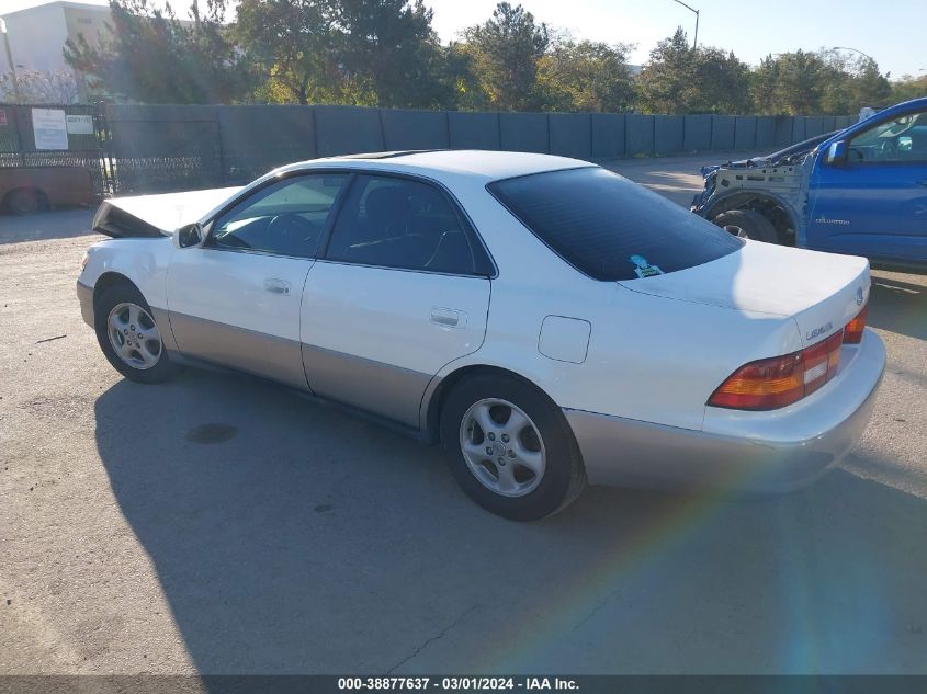 1999 Lexus Es 300 VIN: JT8BF28G5X0174000 Lot: 38877637