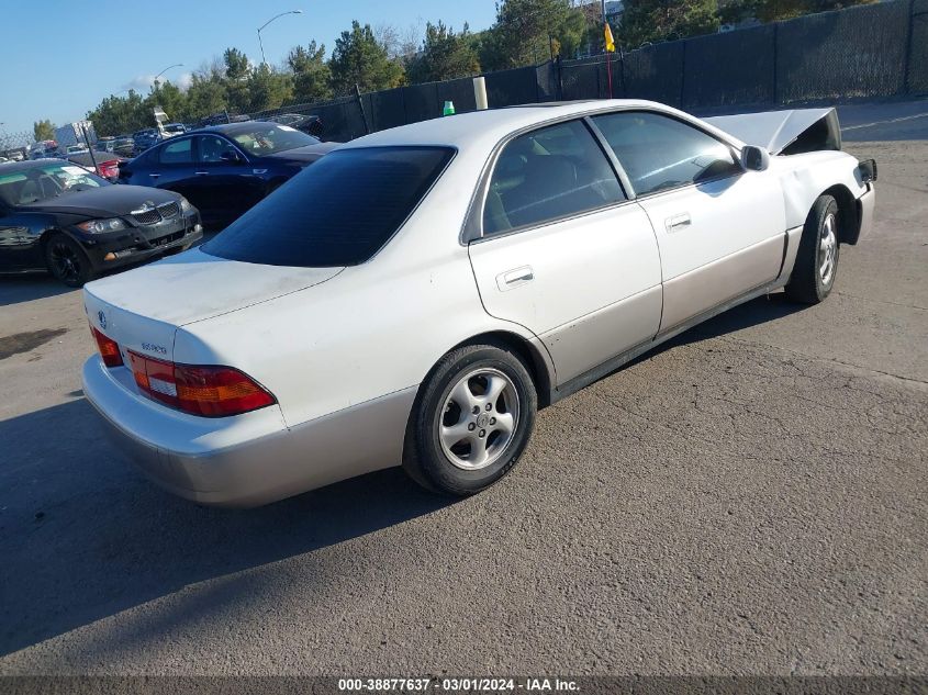 1999 Lexus Es 300 VIN: JT8BF28G5X0174000 Lot: 38877637