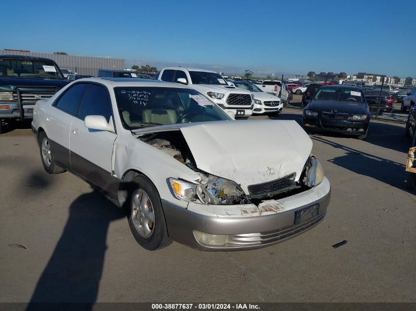 1999 Lexus Es 300 VIN: JT8BF28G5X0174000 Lot: 38877637