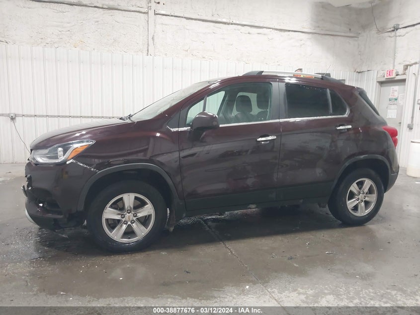 VIN KL7CJPSB7LB345999 2020 CHEVROLET TRAX AWD LT