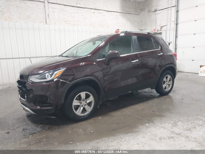 VIN KL7CJPSB7LB345999 2020 CHEVROLET TRAX AWD LT