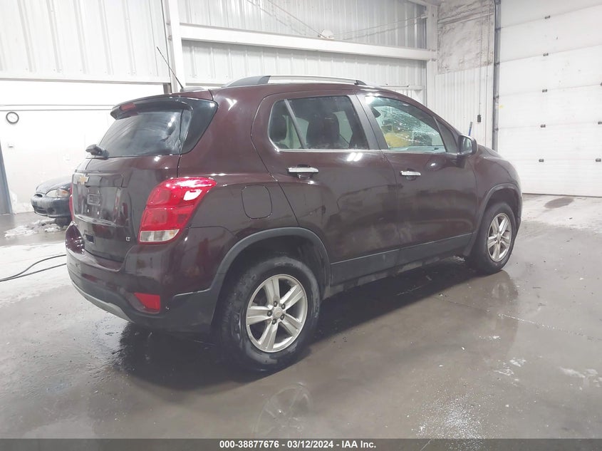 VIN KL7CJPSB7LB345999 2020 CHEVROLET TRAX AWD LT
