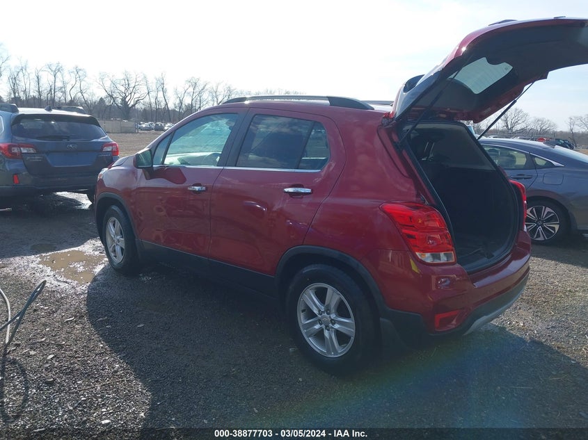 VIN 3GNCJLSB1KL308169 2019 CHEVROLET TRAX LT