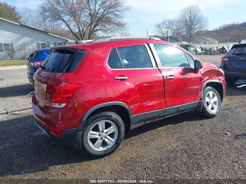 VIN 3GNCJLSB1KL308169 2019 CHEVROLET TRAX LT