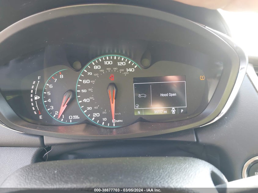 VIN 3GNCJLSB1KL308169 2019 CHEVROLET TRAX LT