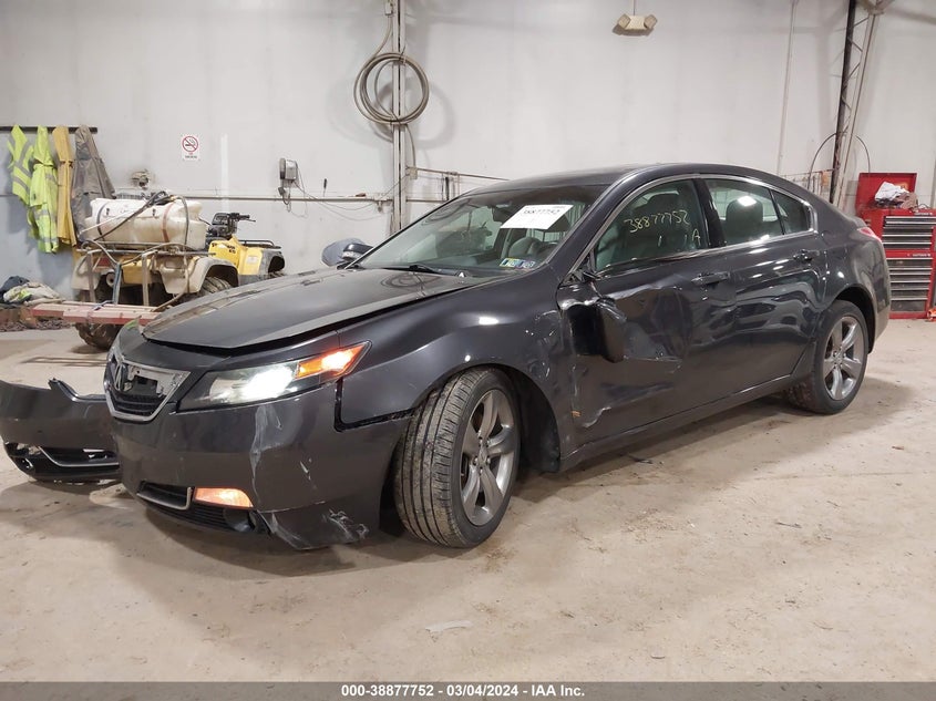 2012 ACURA TL VIN: 19UUA9F50CA007231