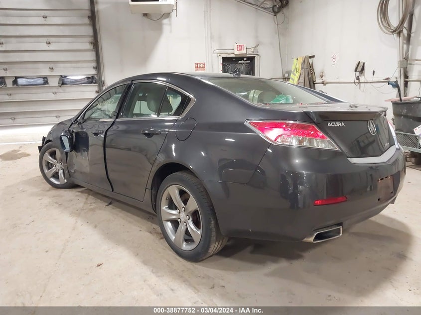 2012 ACURA TL VIN: 19UUA9F50CA007231