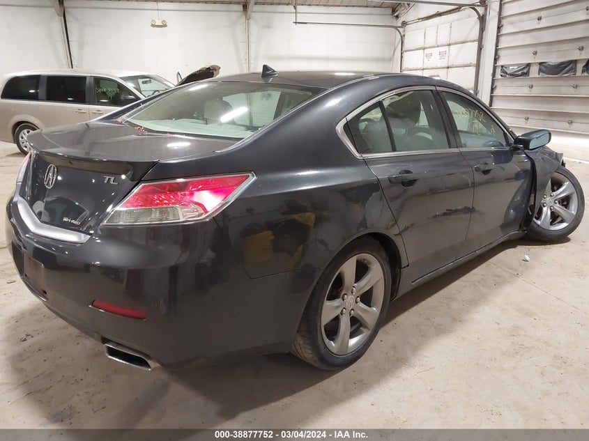 2012 ACURA TL VIN: 19UUA9F50CA007231