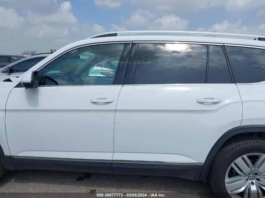 2019 Volkswagen Atlas 3.6L V6 Sel Premium VIN: 1V2NR2CA1KC563800 Lot: 38877773