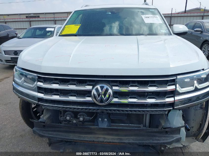 2019 Volkswagen Atlas 3.6L V6 Sel Premium VIN: 1V2NR2CA1KC563800 Lot: 38877773