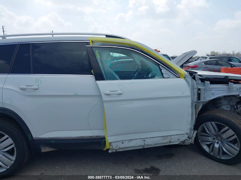 2019 Volkswagen Atlas 3.6L V6 Sel Premium VIN: 1V2NR2CA1KC563800 Lot: 38877773