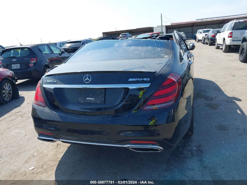 2020 Mercedes-Benz S 450 VIN: W1KUG6GB0LA557275 Lot: 38877781