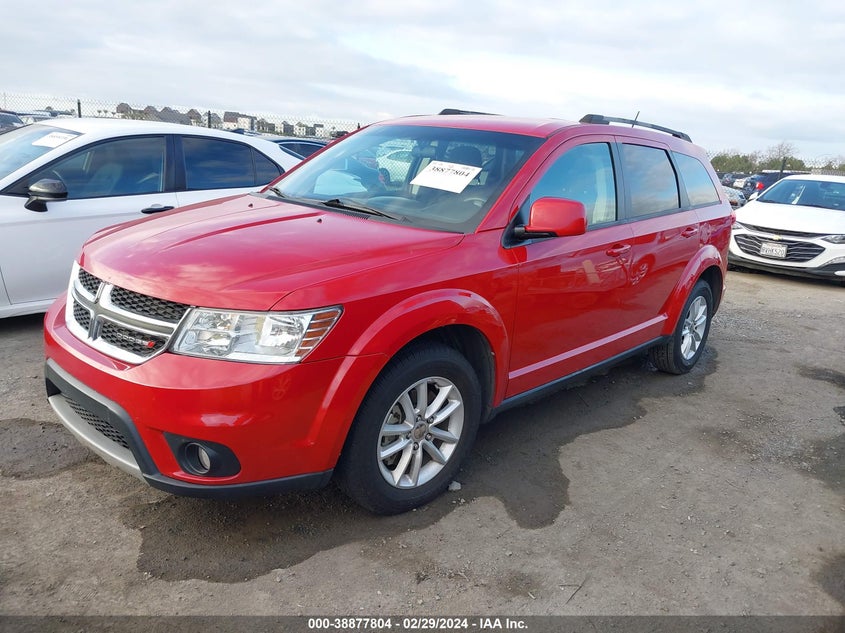 VIN 3C4PDCBG3HT588991 2017 DODGE JOURNEY SXT