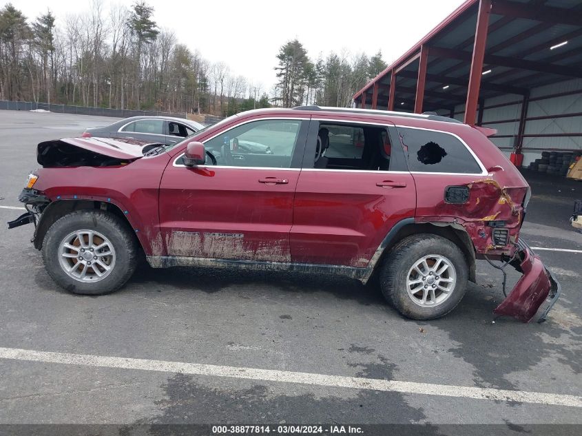 2019 Jeep Grand Cherokee Laredo E 4X4 VIN: 1C4RJFAG2KC814154 Lot: 38877814