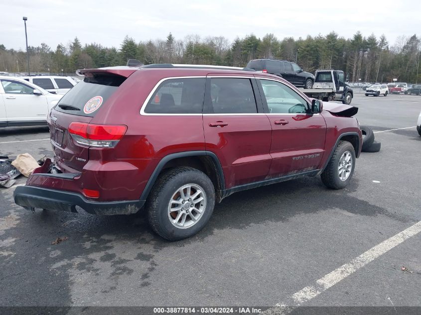 2019 Jeep Grand Cherokee Laredo E 4X4 VIN: 1C4RJFAG2KC814154 Lot: 38877814