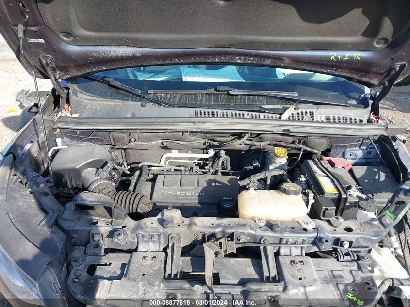 VIN 3GNCJLSB4KL301281 2019 CHEVROLET TRAX 1LT
