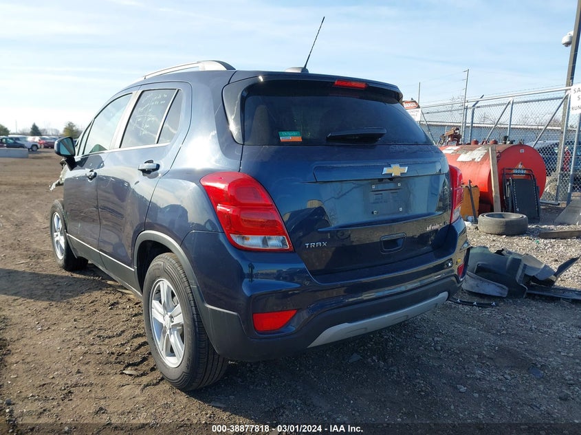 VIN 3GNCJLSB4KL301281 2019 CHEVROLET TRAX 1LT