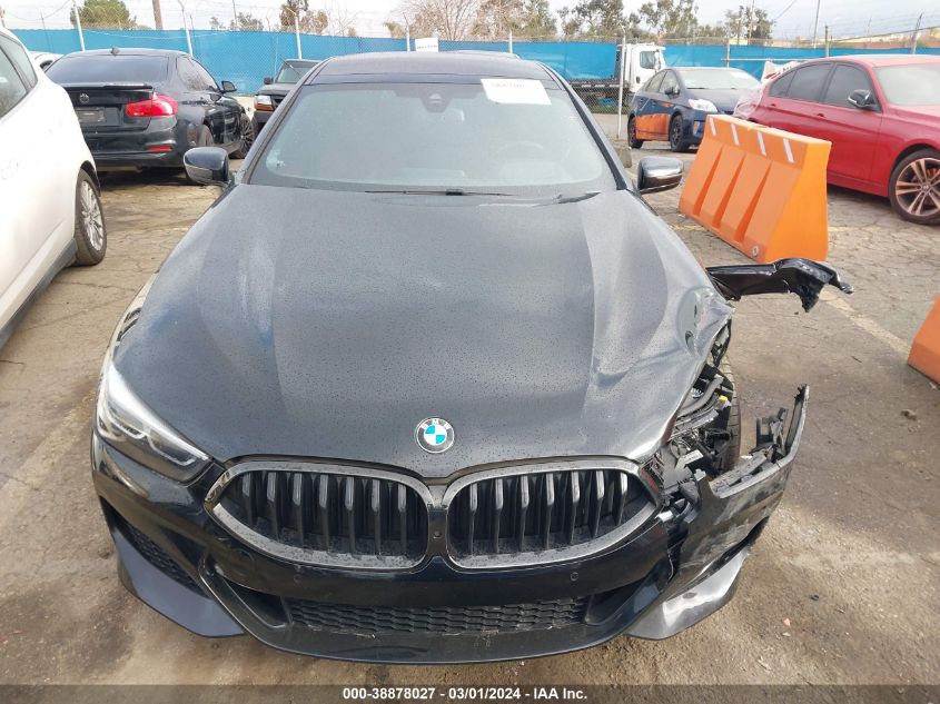 WBAGV8C08NCG92363 2022 BMW M850I Gtan Coupe xDrive