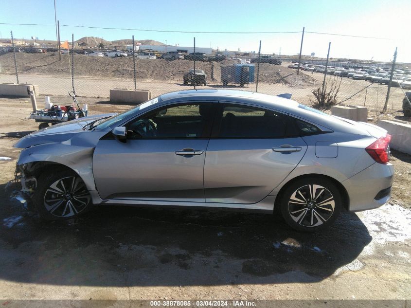 2018 Honda Civic Ex-T VIN: JHMFC1F34JX022714 Lot: 38878085