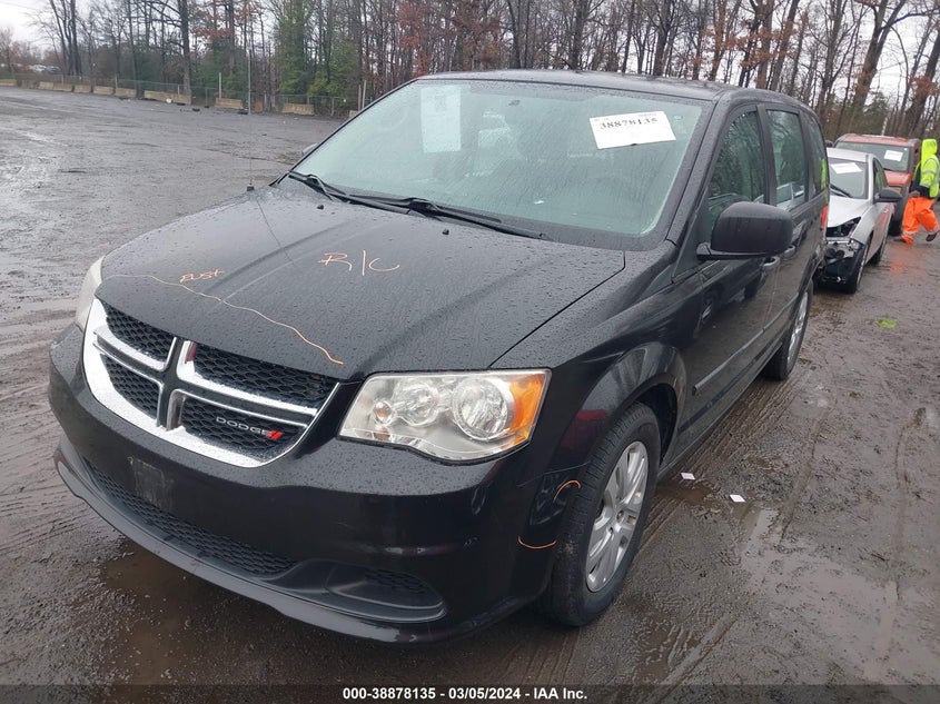 2014 DODGE GRAND CARAVAN AMERICAN VALUE PKG - 2C4RDGBG1ER420832