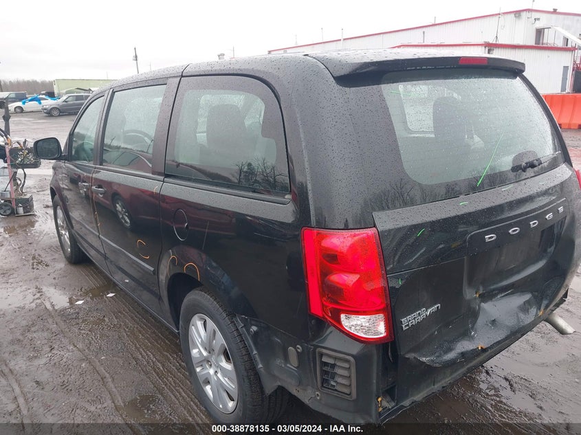 2014 DODGE GRAND CARAVAN AMERICAN VALUE PKG - 2C4RDGBG1ER420832