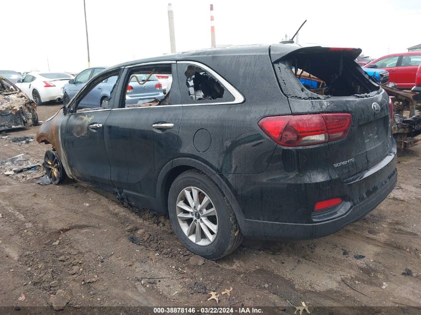 2019 KIA SORENTO 3.3L LX - 5XYPGDA5XKG523972