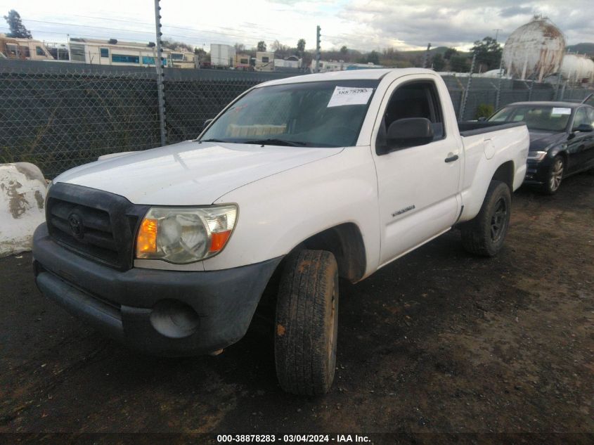 2008 Toyota Tacoma VIN: 5TENX22NX8Z493249 Lot: 38878283