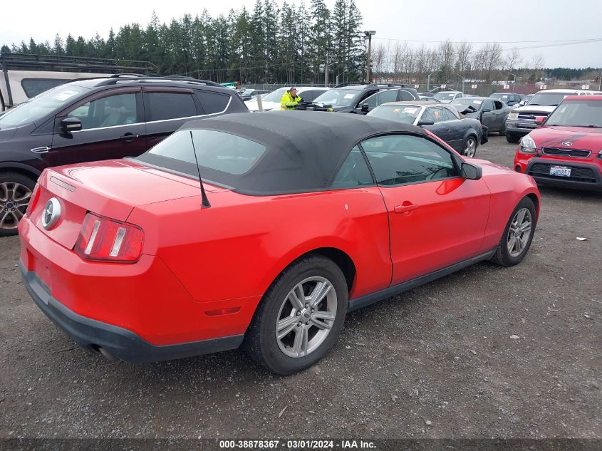 2010 Ford Mustang V6/V6 Premium VIN: 1ZVBP8EN7A5164077 Lot: 38878367