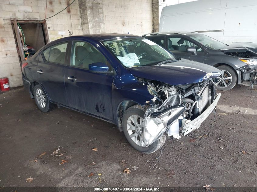 2019 Nissan Versa 1.6 Sv VIN: 3N1CN7AP1KL822916 Lot: 38878407