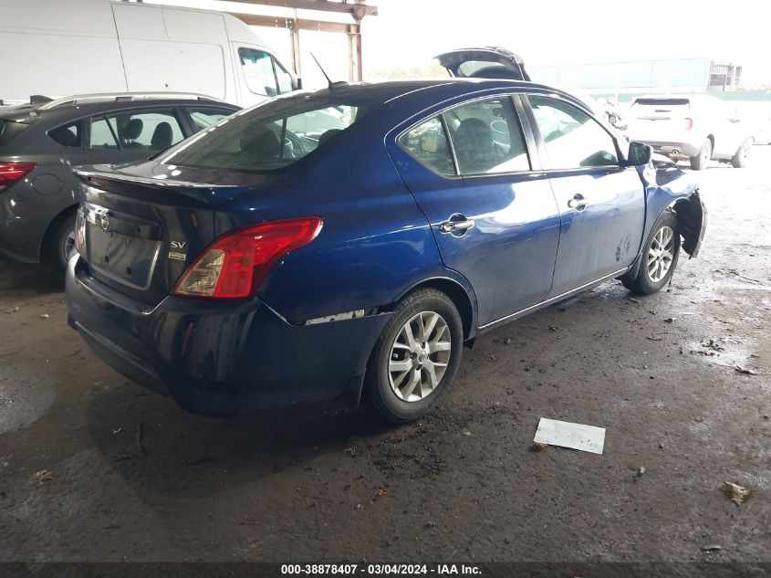 2019 Nissan Versa 1.6 Sv VIN: 3N1CN7AP1KL822916 Lot: 38878407