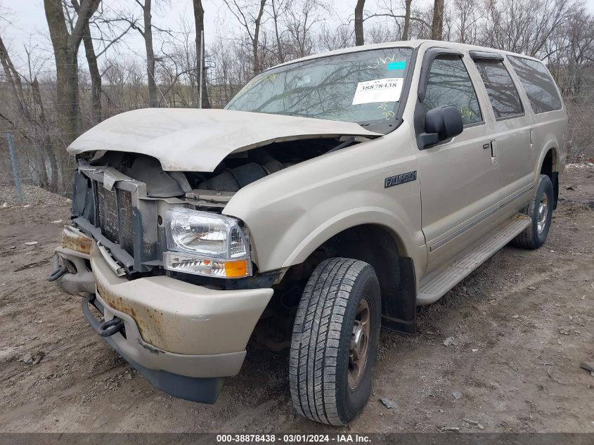 2004 Ford Excursion Limited VIN: 1FMNU43SX4EB83278 Lot: 38878438