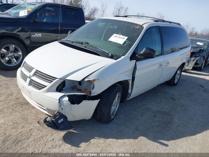 2006 Dodge Grand Caravan Sxt VIN: 2D4GP44L76R860727 Lot: 38878448